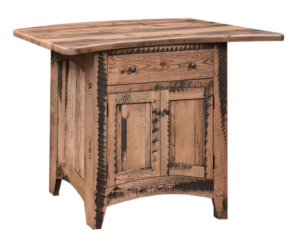 Illusions Island - Reclaimed Oak