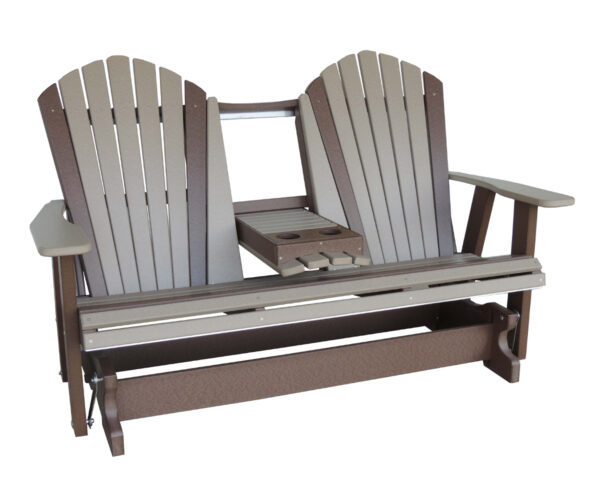 5' Adirondack Settee Glider