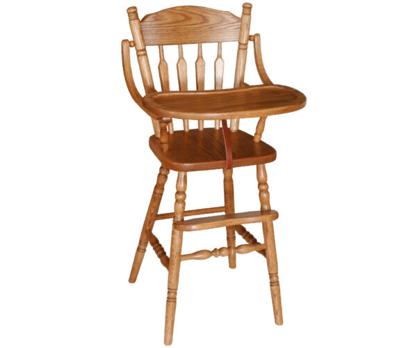 Plain Post Back Highchair
