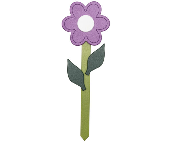 Flower with Stem - Round