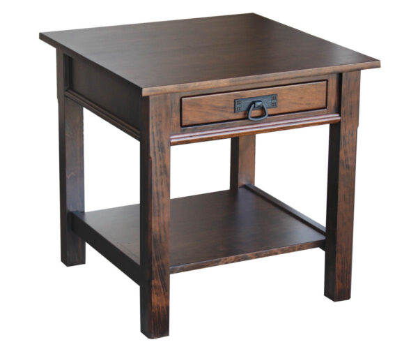 Old World Mission End Table